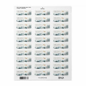 Dusky Blue Mountains Pine Flugzeug Glider Adresse (Vorne)