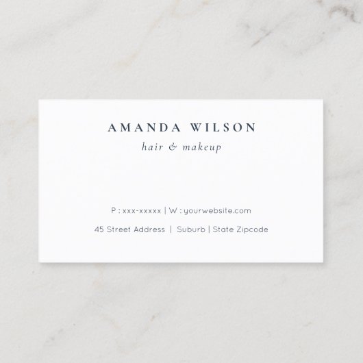 Dusky Blush Peony Floral Bunch 6 Punch Loyalty Visitenkarte (Rückseite)