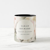 Dusky Blush Peony Zweifarbige Tasse (Mittel)