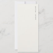 Dusky Coastal Beach Sun Seascape Wedding Menu Card Einladung