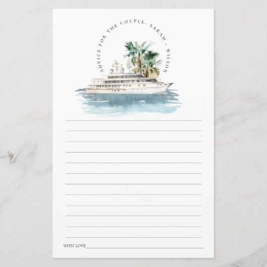 Dusky Cruise Ship Palm Seascape Advisor für Verwan (Vorderseite)