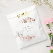Dusky Fall Marsala Blush Blumenstrauß Hochzeit Geschenktütchen (Versiegelt)