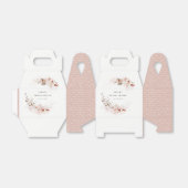 Dusky Fall Marsala Blush Brautparty Geschenkschachtel (Ungefaltet)