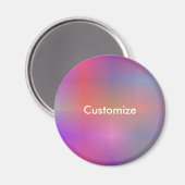 Dusky Farbe III - Vorlage Magnet (Vorderseite/Rückseite)