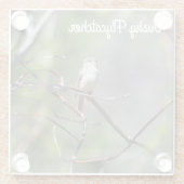 Dusky Flycatcher Glasuntersetzer (Rückseite)