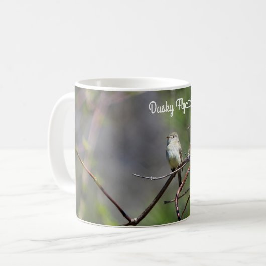 Dusky Flycatcher Kaffeetasse (Vorderseite Links)