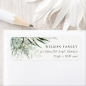 Dusky Green Leafy Fern Succulate Foliage Address (Insitu)