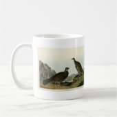 Dusky Grous (Blauer Grouse) Audubon Birds of Ameri Kaffeetasse (Links)