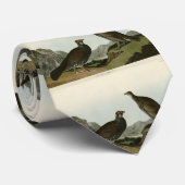Dusky Grous (Blauer Grouse) Audubon Birds of Ameri Krawatte (Gerollt)