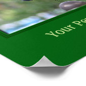 Dusky-Headed-Confit-Papagei-Tier Personalisiert Poster (Ecke)