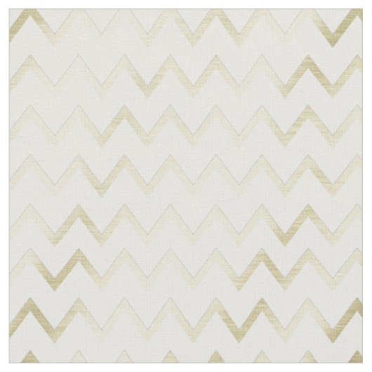 Dusky Imitats Green Imitats Gold Zickzack Muster Stoff (Nahaufnahme)