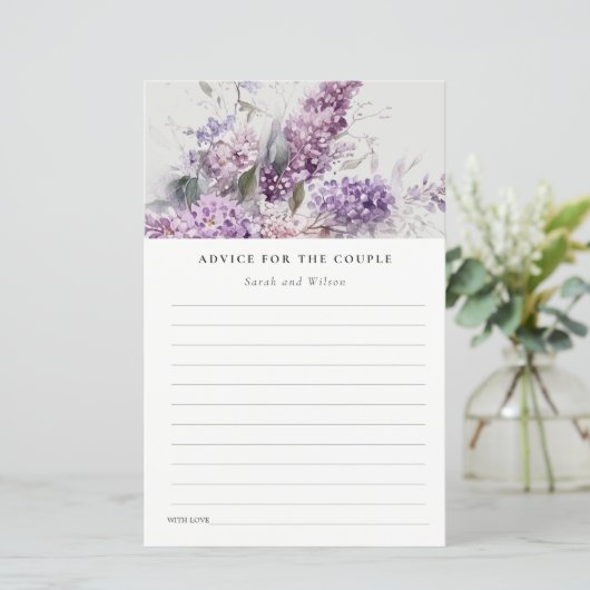 Dusky Lilac Hütte Blumenberater (Stehend Vorderseite)