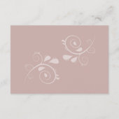 Dusky Petals und Soft Serenity Floral Begleitkarte (Rückseite)