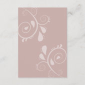 Dusky Petals und Soft Serenity Floral Begleitkarte (Rückseite)