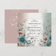 Dusky Petals und Soft Serenity Floral Wedding