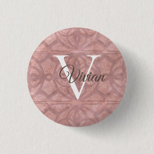 Dusky Pink Button