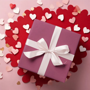Dusky Pink Geschenkpapierrolle Geschenkpapier