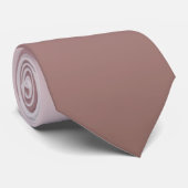 Dusky Pink Gradient Modern Minimalistisch Krawatte (Gerollt)