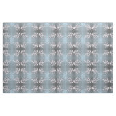 Dusky Pink Grayish Blue Cherry Blossom Muster Fab Stoff (Yard (91,4 cm))