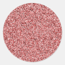 Dusky Pink Imitats Glitzer Umschlag Aufkleber