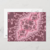 Dusky Pink Jellyfish Postkarte (Vorne/Hinten)