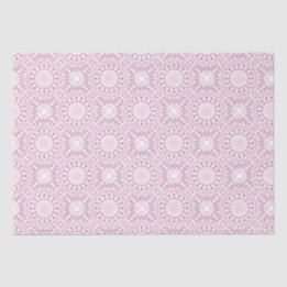 Dusky Rose Confetti Lace Diamond Tile Craft Seidenpapier