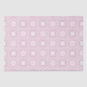 Dusky Rose Confetti Lace Diamond Tile Craft Seidenpapier