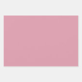 Dusky Rose Confetti Lace Diamond Tile Geschenkpapier Set (Vorderseite 2)