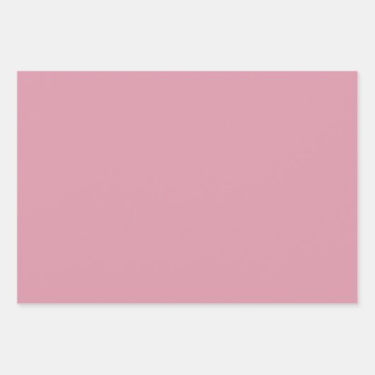 Dusky Rose Confetti Lace Diamond Tile Geschenkpapier Set (Vorderseite 2)