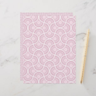 Dusky Rose Confetti Lace Festival Moon and Stars