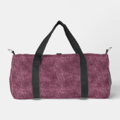 Dusky Rose Denim Pattern Duffle Bag (Vorderseite)