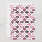Dusky Rose Dot Mandalases Scrapbook Einladung (Vorderseite)