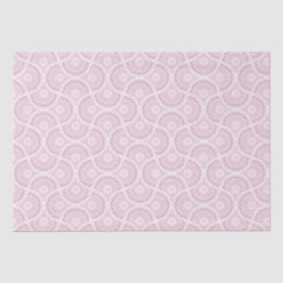 Dusky Rose Konfetti-Spitzen-Art-Deco-Fächer-Kunsth Seidenpapier