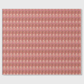 Dusky Rose Pink Wrapping Paper Geschenkpapier (Flach)