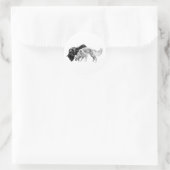 Dusky-Unternehmen Runder Aufkleber (Tasche)