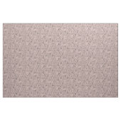 Duskyrosa mit schwarz umrissenen Blätter Stoff (Fat Quarter (45,7 x 55,9 cm))