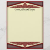 Duskyrosa Vintag, Briefkopf (Vorderseite)