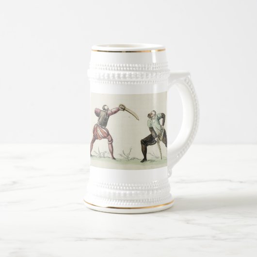 Dussack Stein Bierglas (VorderseiteRechts)