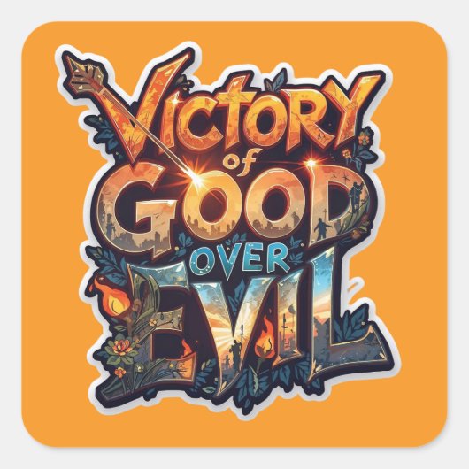 Dussehra 2025 Symbol des Triumph - Cutout Sticker (Vorderseite)