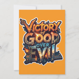 Dussehra 2025 Symbol des Triumph - Cutout Sticker Einladung