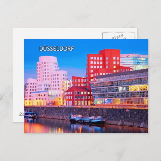 Düsseldorf 02E Postkarte (Vorne/Hinten)
