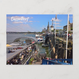 Dusseldorf 3 postkarte