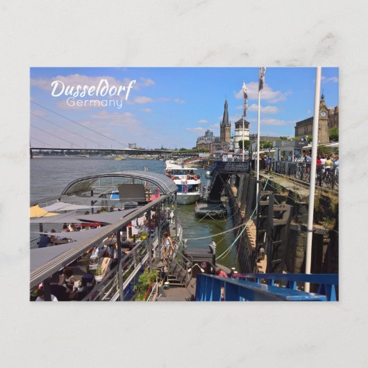 Dusseldorf 3 postkarte (Vorderseite)