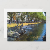 Dusseldorf 4 postkarte (Vorne/Hinten)