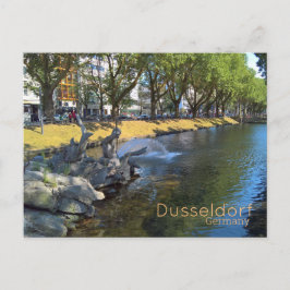 Dusseldorf 4 postkarte