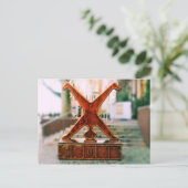 Dusseldorf Cartwheel Postkarte (Stehend Vorderseite)