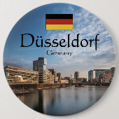 Düsseldorf Deutschland Button (Vorderseite)