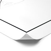 Dusseldorf Deutschland City Map Travel Simple Poster (Ecke)