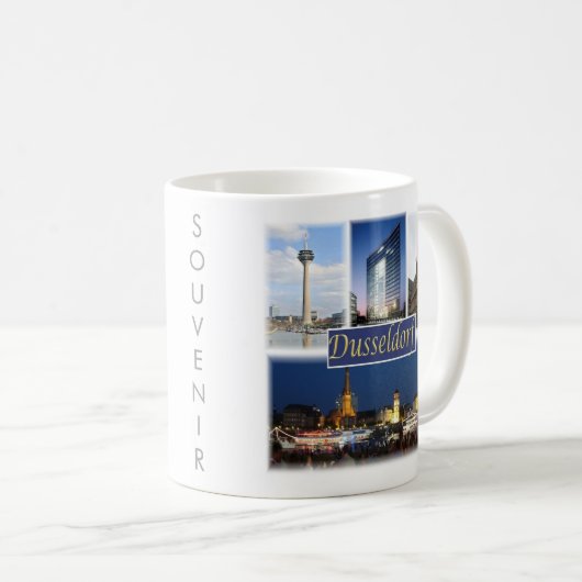 DUSSELDORF, Deutschland, Europa, Kaffeetasse (VorderseiteRechts)