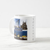 DUSSELDORF, Deutschland, Europa, Kaffeetasse (Vorderseite Links)